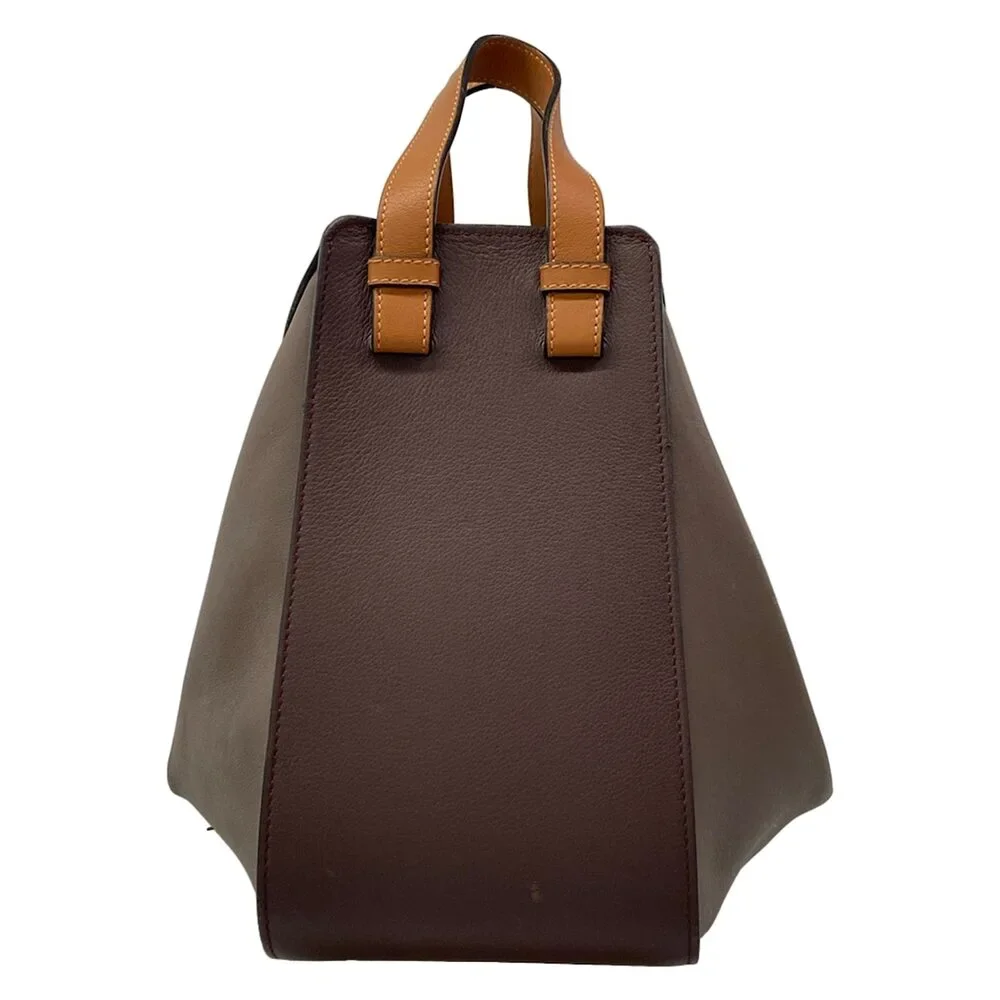 Loewe Hammock bag small Handbag 387.30WS35 Dark Brown Bordeaux Brown